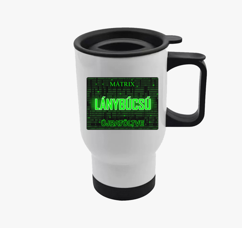 Mátrix leánybúcsús termosz