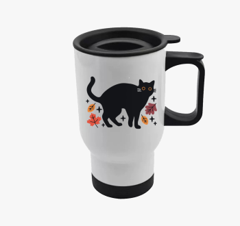 Fekete macska termos