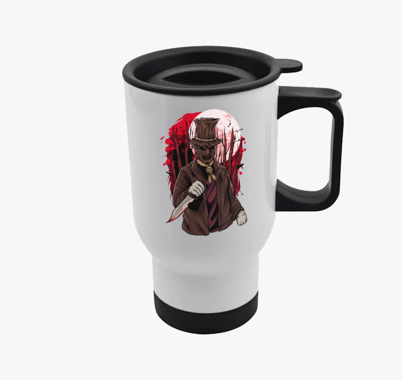 Halloween-i kalapos gyilkos termosz