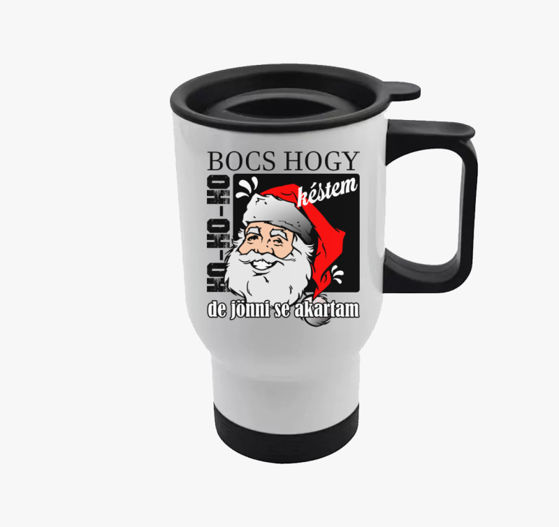 Bocs hogy késtem Mikulás termosz