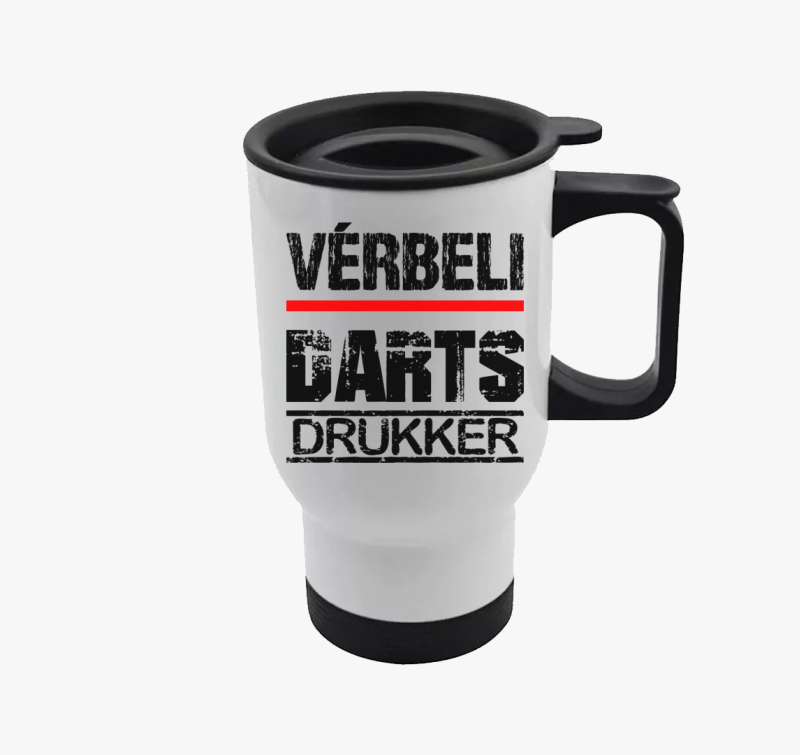 Vérbeli darts drukker termosz