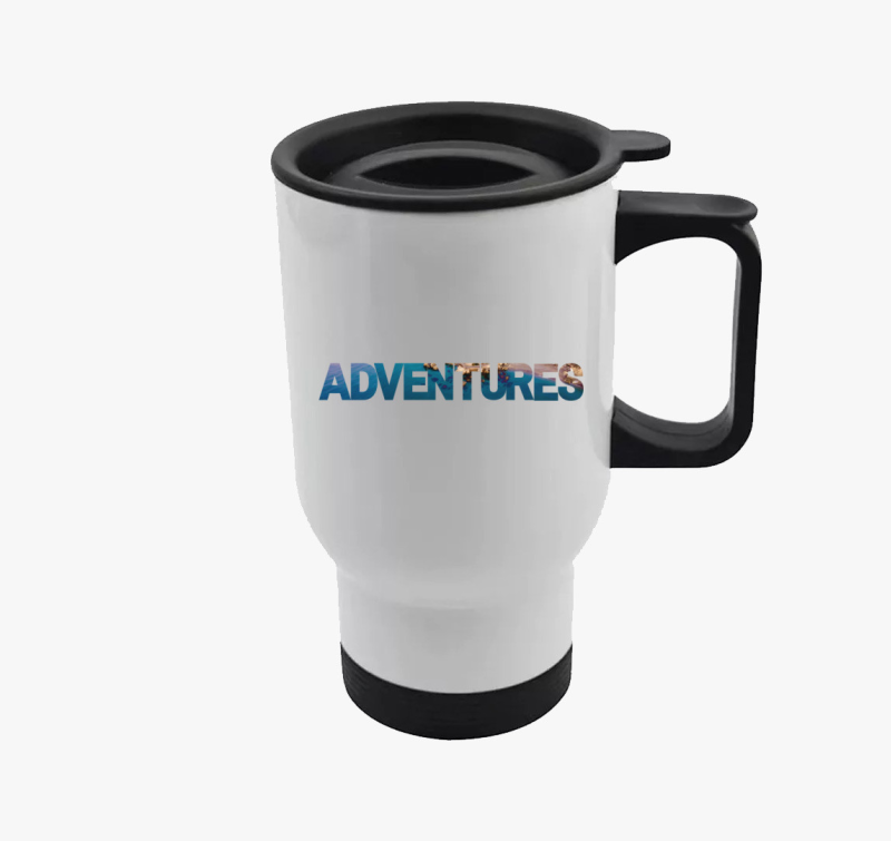 Adventures, kalandok tájkép termosz