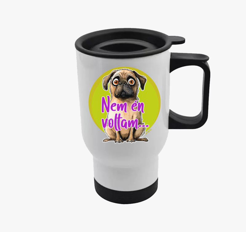 Mopsz kutya termosz