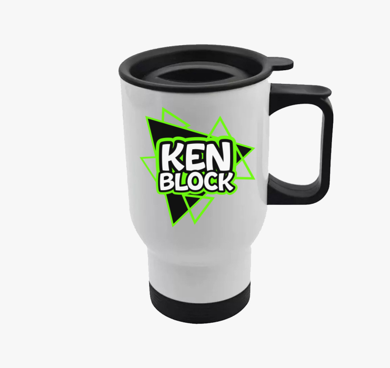 Ken Block feliratú termosz