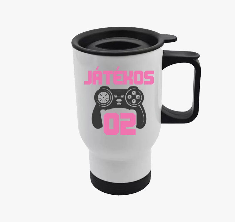 Játékos 02 gamer páros termosz