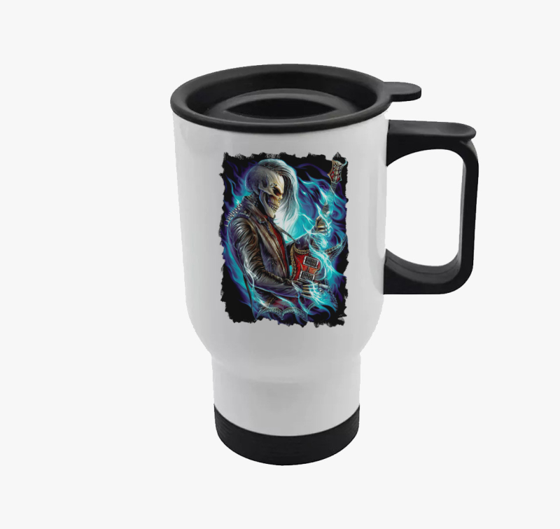 Metal Csontváz termosz