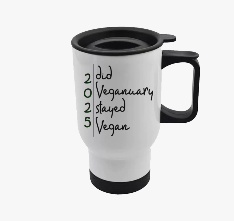Did Veganuary 2023 (dőlt betűs) termosz