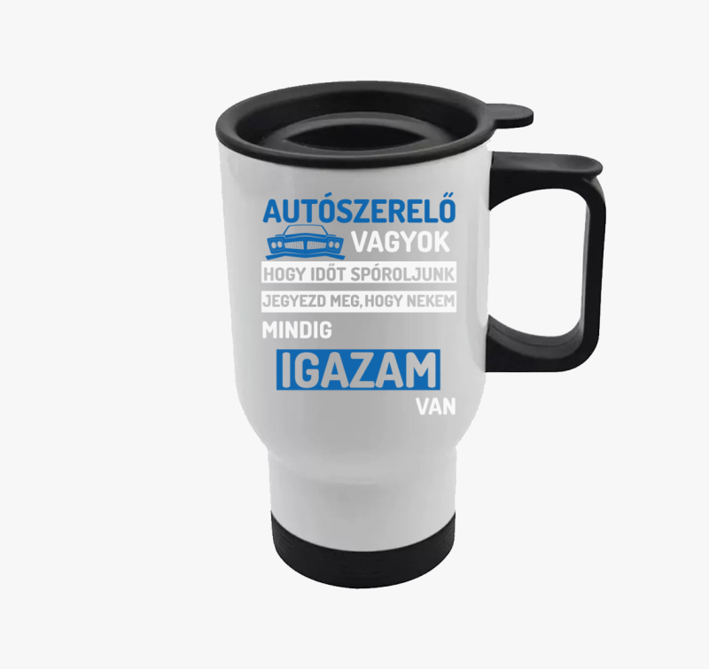 Autószerelő vagyok termosz