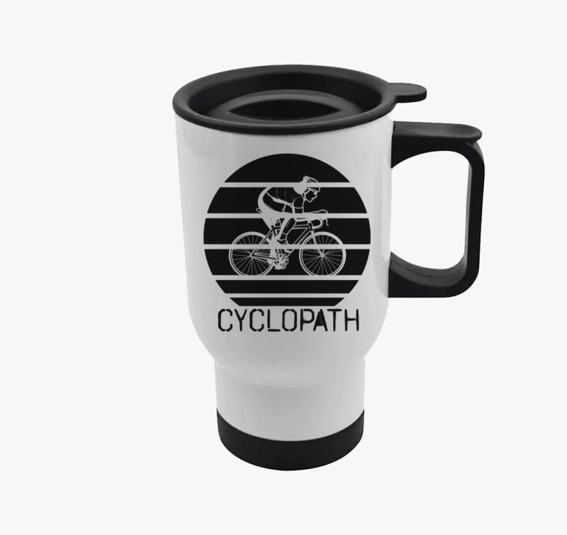 Cyclopath fekete-fehér termosz
