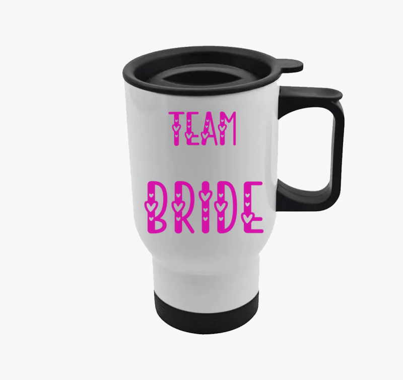 Team Bride pink termosz