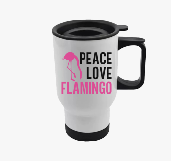 Flamingo peace termo