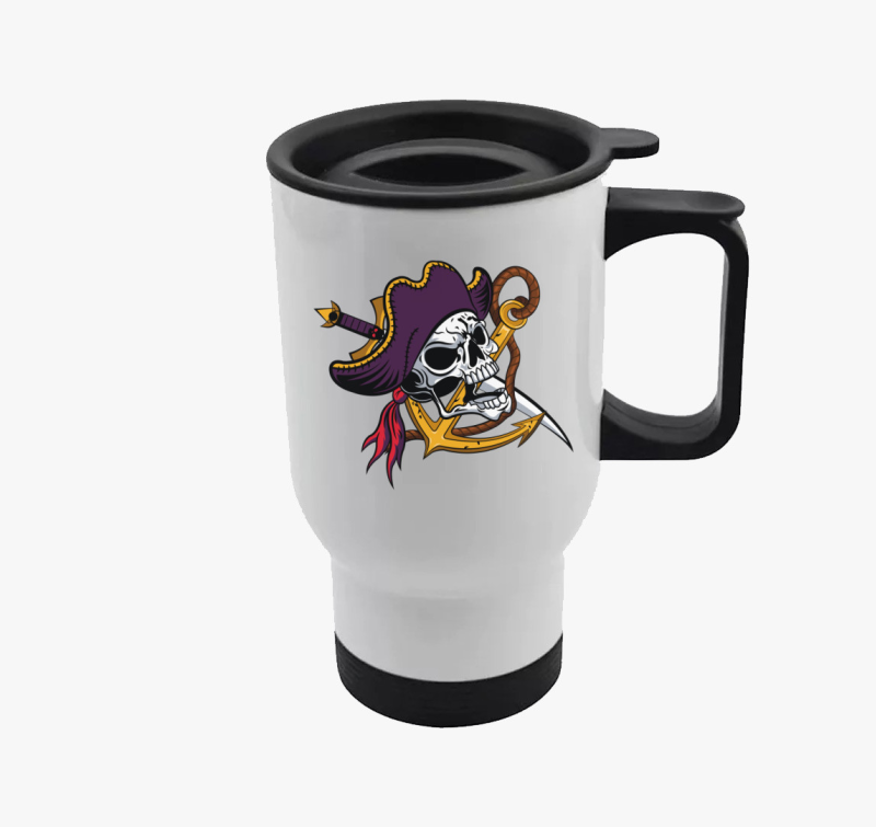 Pirate skull 4 termosz