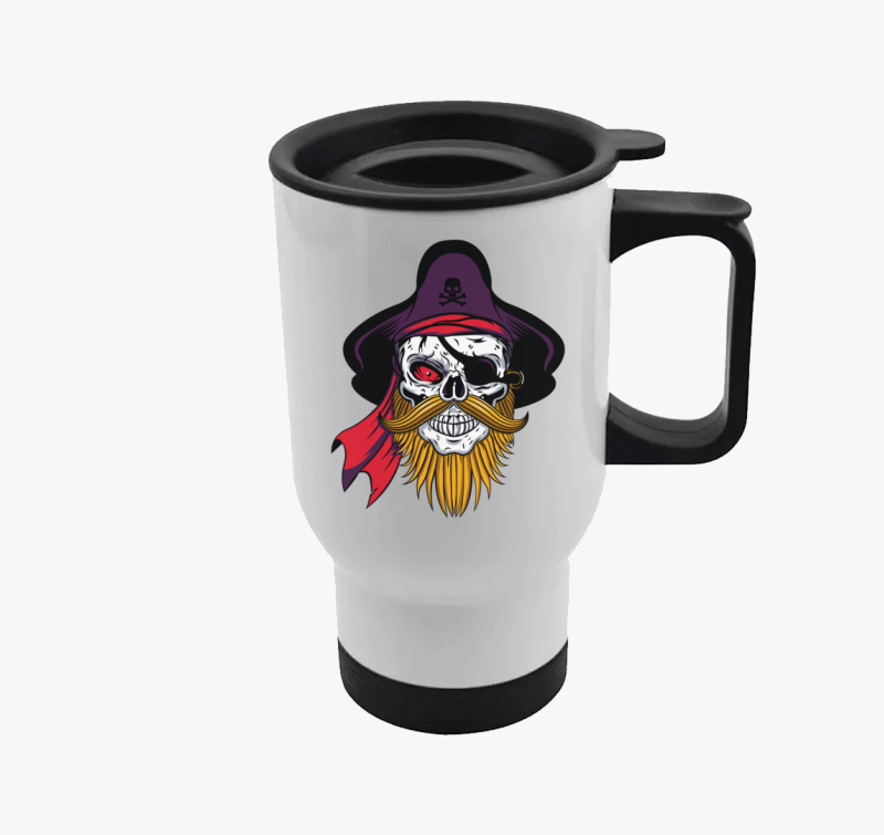 Pirate skull 6 termosz