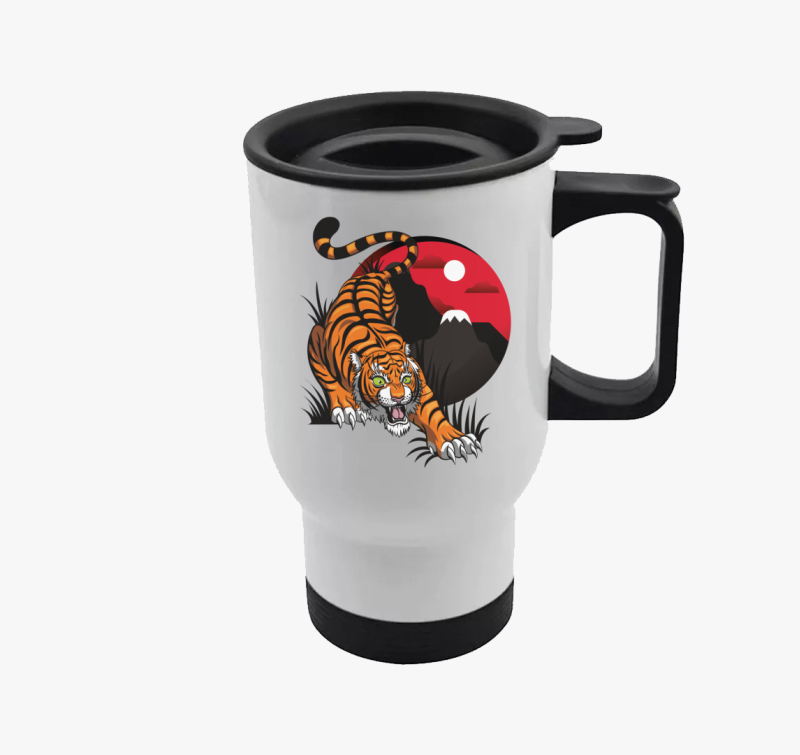 Tiger with horizon termosz