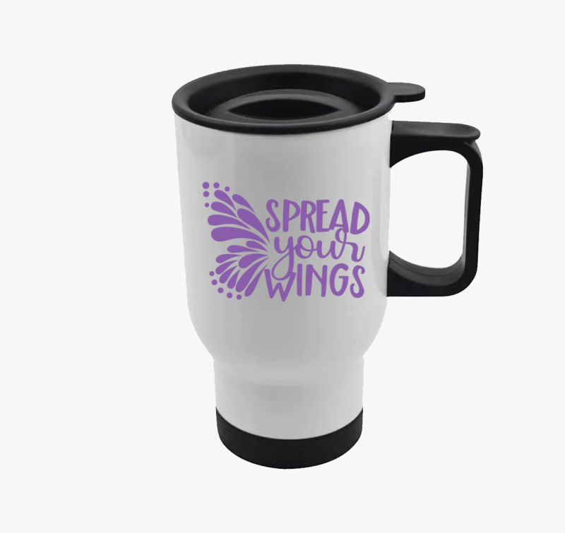 Spread wings lila termosz