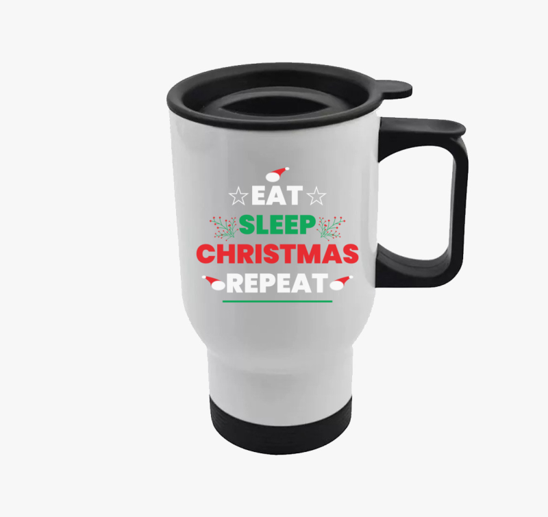 Eat sleep christmas repeat termosz
