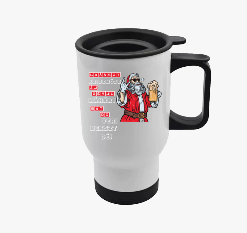 Láászt kriszmösz á gévjú máhárt termosz