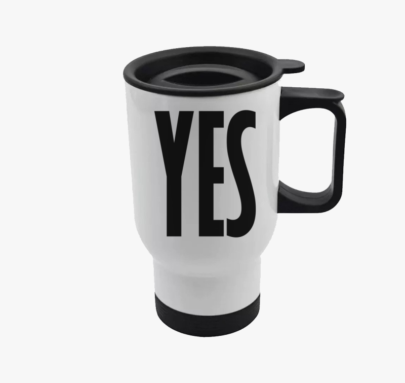 Yes feliratú termosz