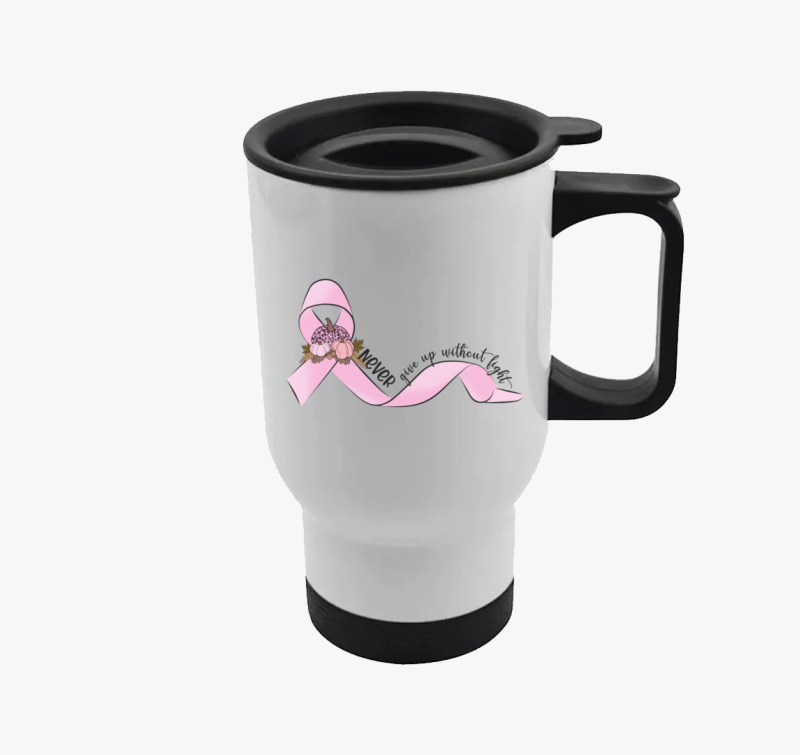 Pink ribbon termosz