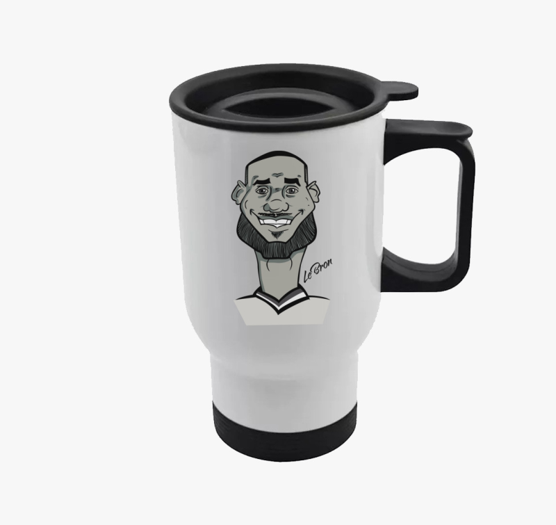LeBron caricature termosz