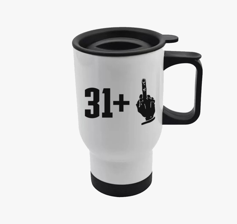 30+1 Születésnapos termosz - Egyedi évszámmal 