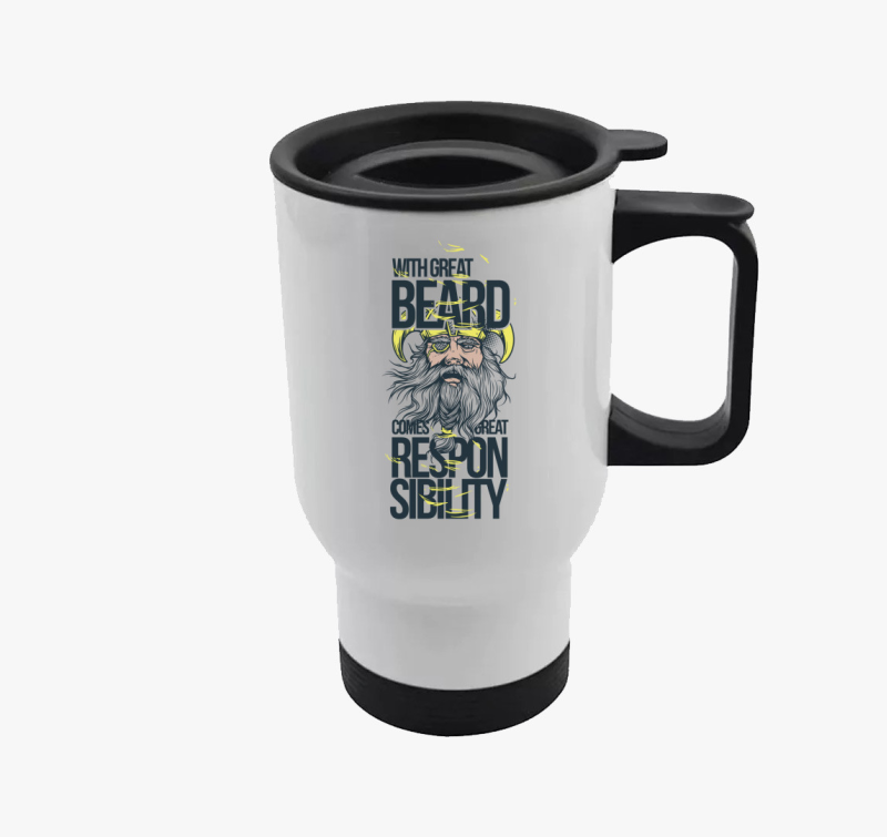 With Great Beard Comes Great Responsibility termosz