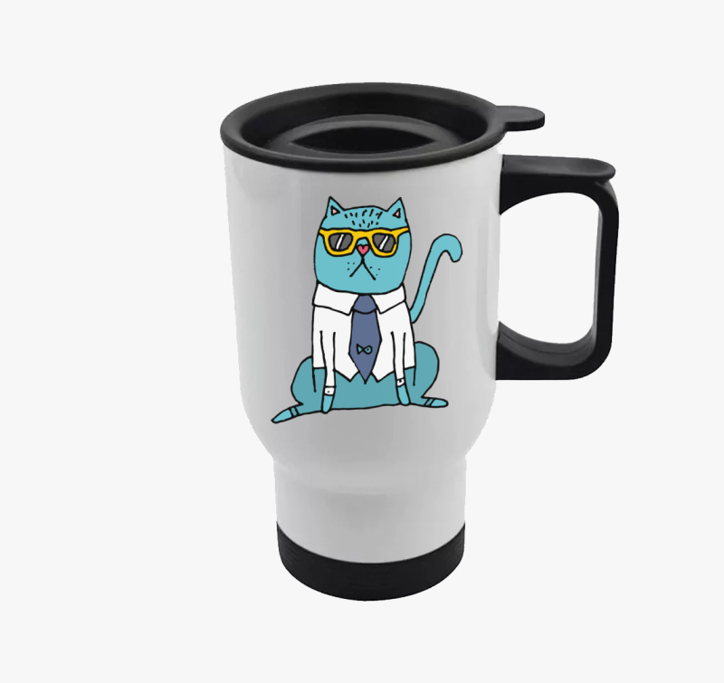 Főnök macska termosz