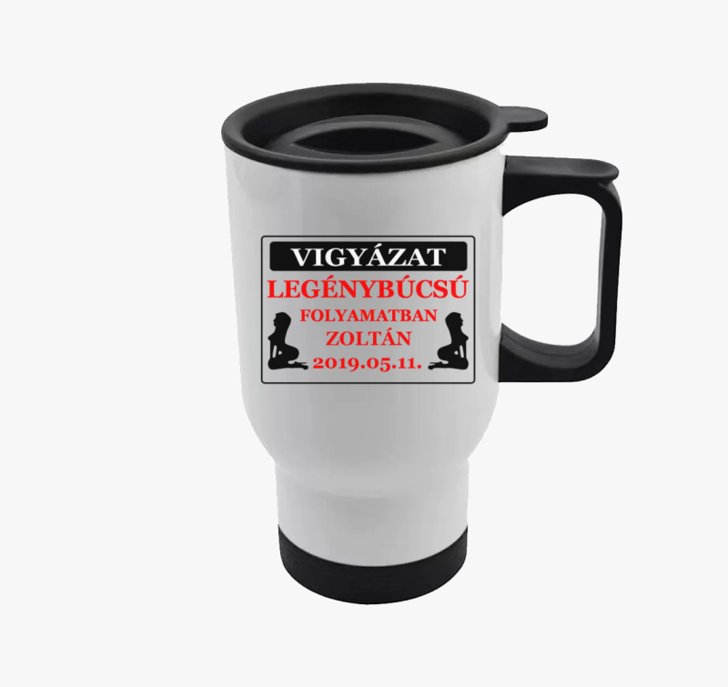 Vigyázat legénybúcsú! termosz