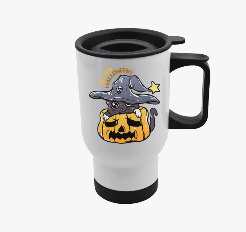 Cicás halloweeni termosz