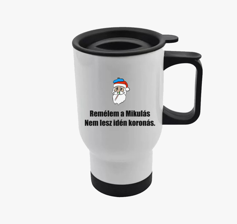 Koronás Mikulás termosz