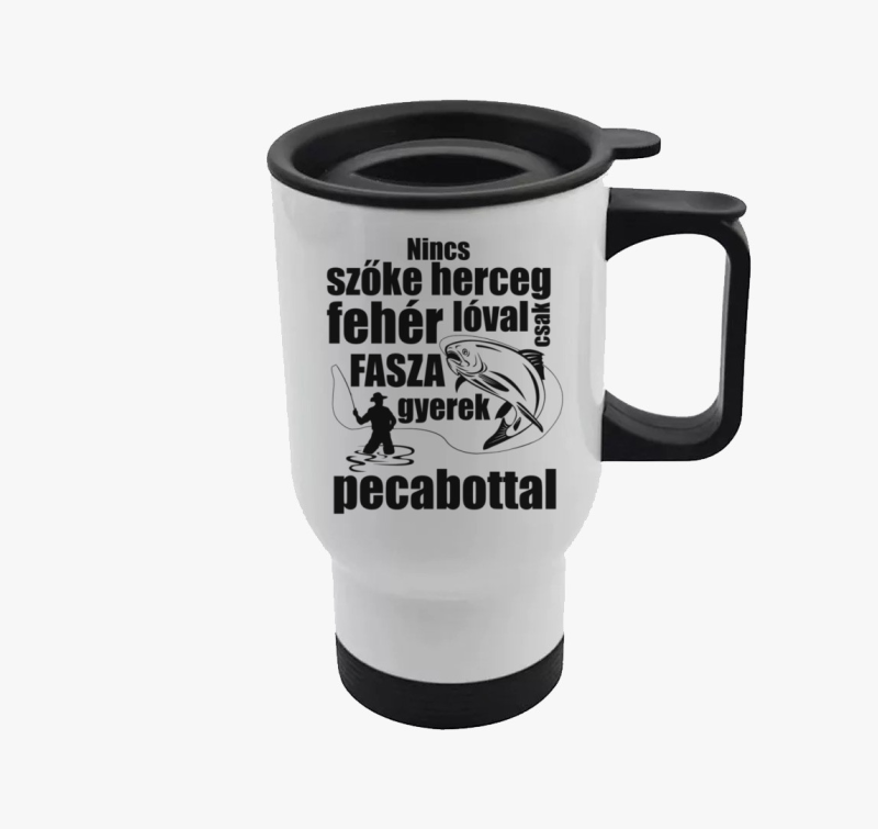 Szőke herceg pecabottal termosz