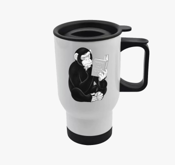 Olvasó majom termosz