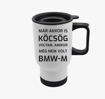 Köcsög BMW-s termosz