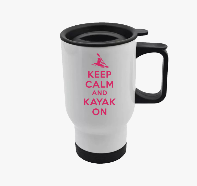 Keep calm keep kayak ON termosz