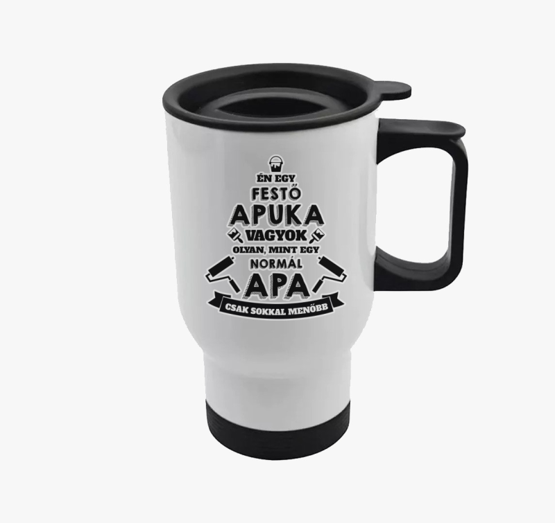 Festő apuka termosz