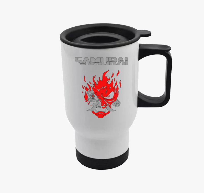 Cyberpunk Samurai termosz