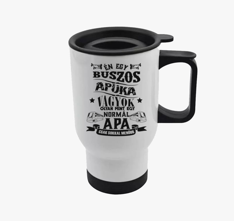 Buszos apuka termosz