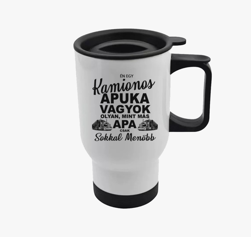 Menő kamionos apuka termosz