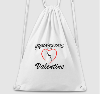 Gymnastics is my valentine 4 - tornazsák