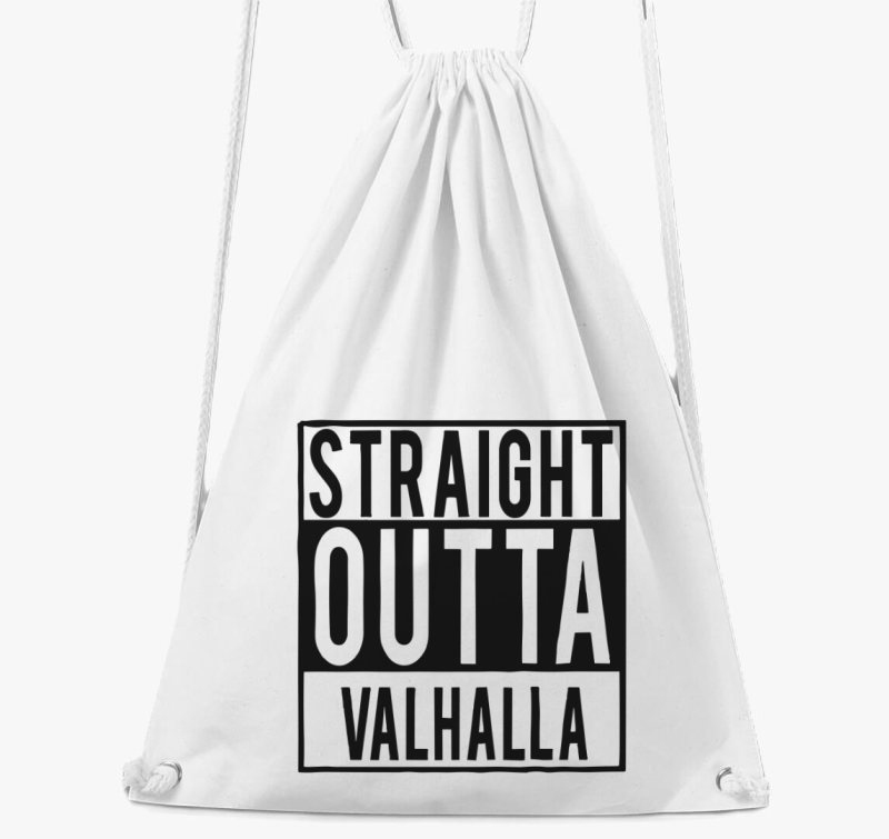 Straight Outta Valhalla tornazsák