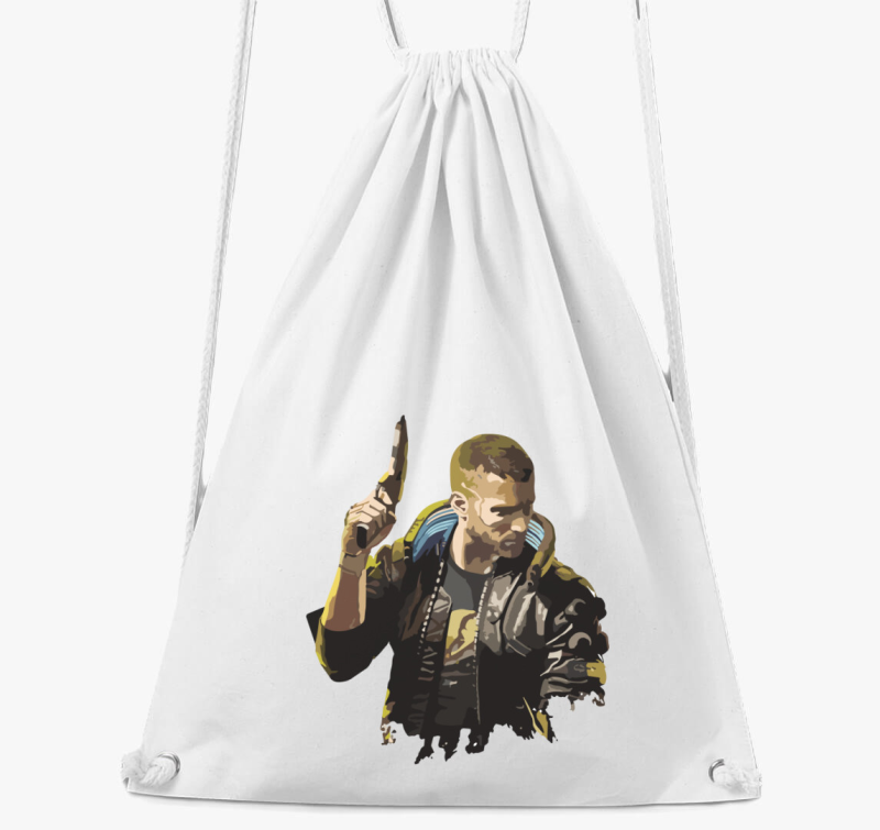 Cyberpunk character tornazsák