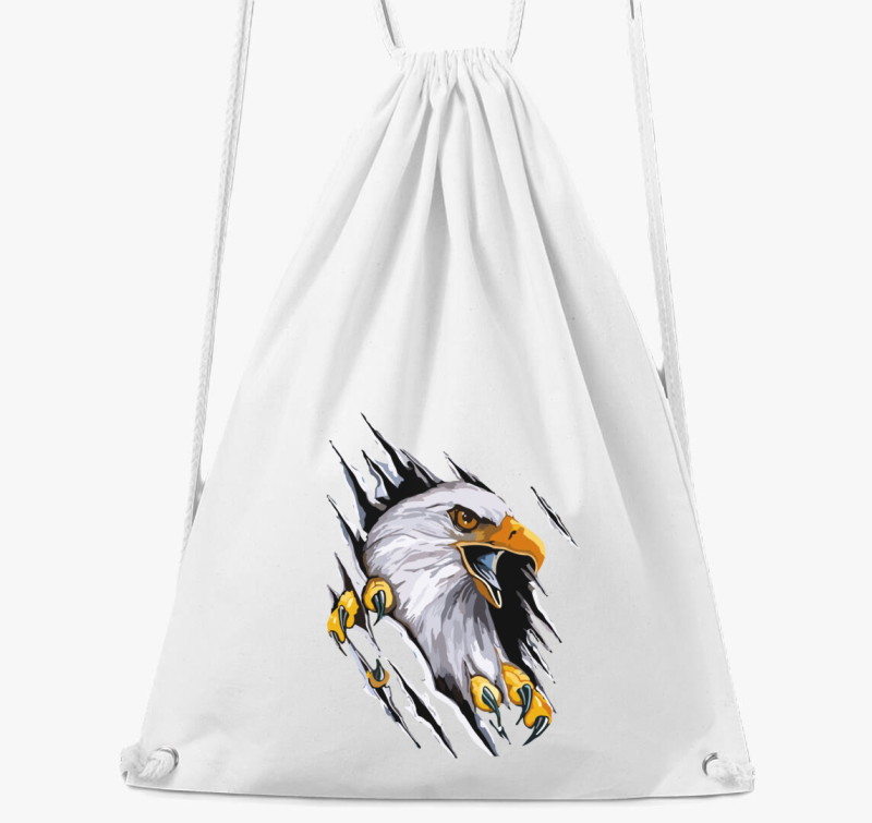 Repedezett sas tornazsák