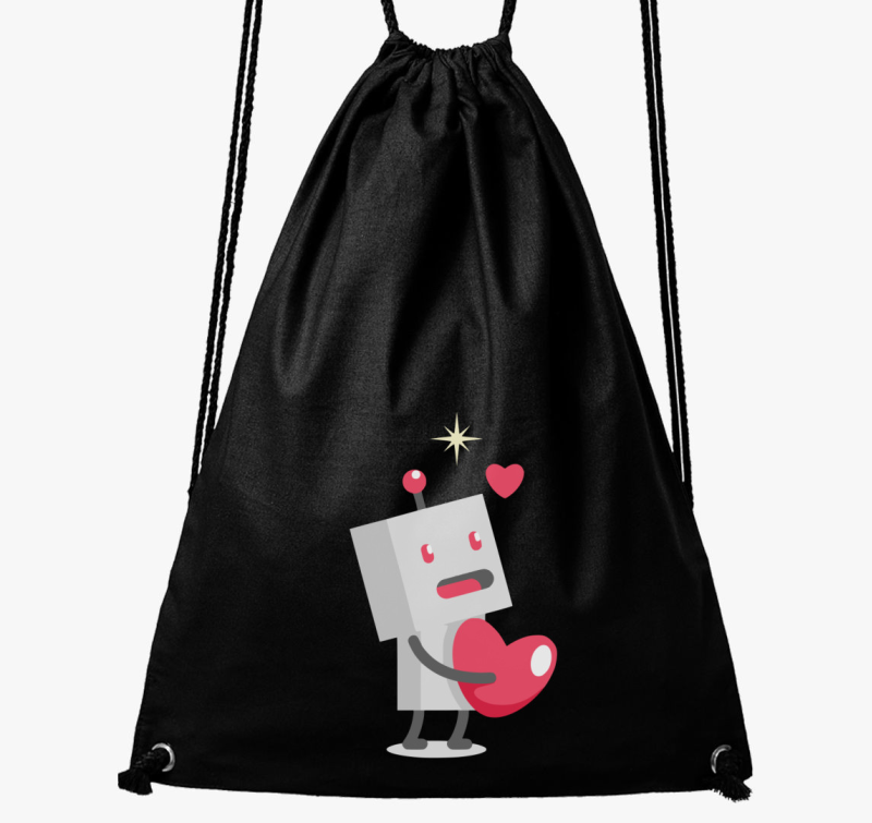 Robot szerelmes fiú páros tornazsák