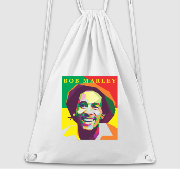 Bob Marley színes portré tornazsák