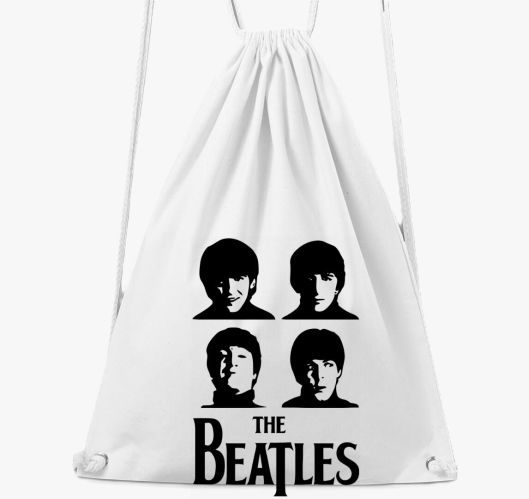 Beatles portrék tornazsák