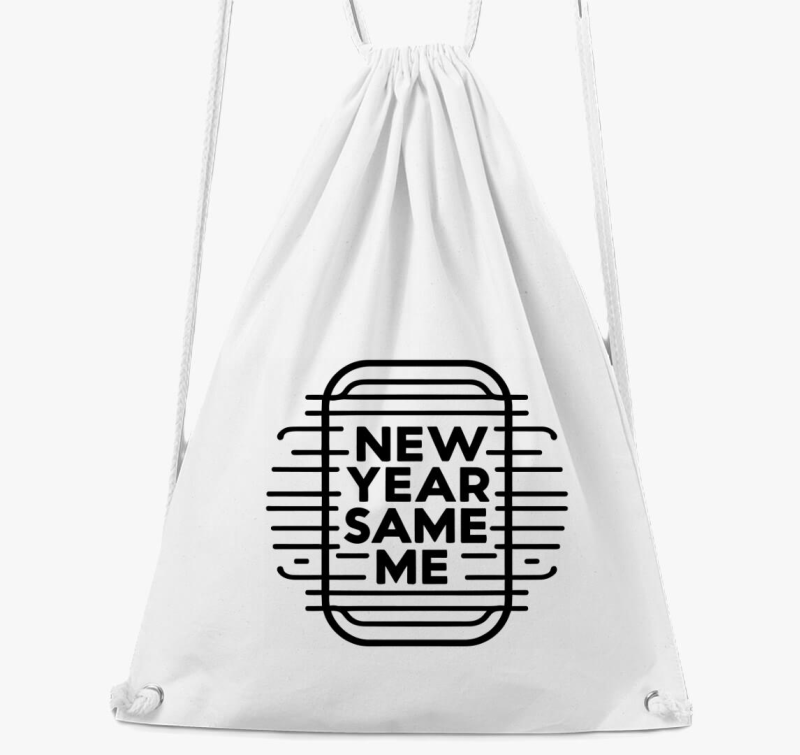 New Year Same Me tornazsák