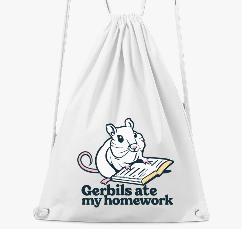 Gerbils homework tornazsák