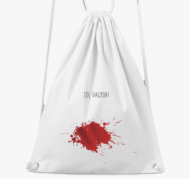 Jól vagyok véres tornazsák