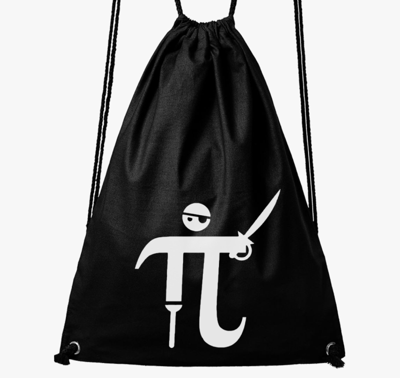 Pirate kalóz Pi vicces tornazsák