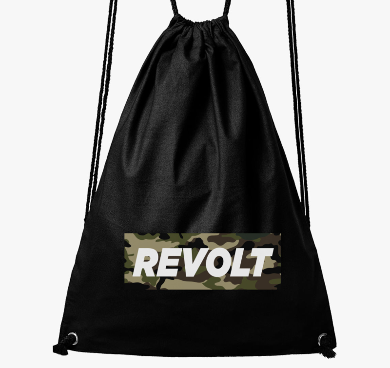 Terepminta emblémás design tornazsák